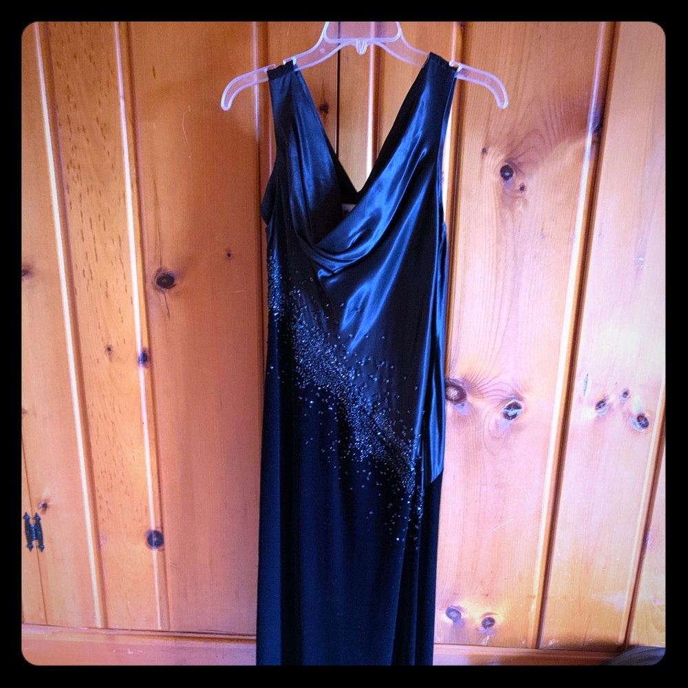 Black formal dress